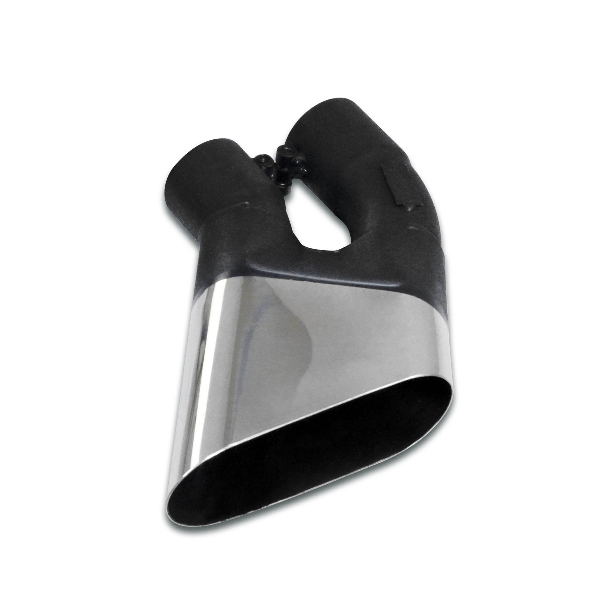 Rear exhaust Hartge flat oval tail pipe 170x60 (angle exit)